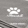 Microfibre Towel VILEDA 172651 for Cats and Dogs, Grey, 650×1000 mm, Polyamide