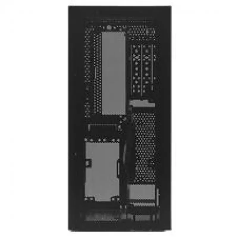 SSUPD Meshroom S V2 Mini PC Case, ATX, Mesh, Black