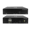 Eaton Tripp Lite Series USB C to HDMI over Cat6 Extender Kit with KVM Support, 4K 60Hz, 4:4:4, Transmitter/Receiver, USB, PoC, HDCP 2.2, up to 230 ft., TAA, - Expansion for Video