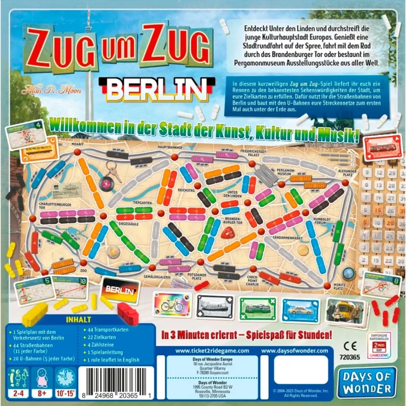 Zug um Zug: Berlin, Board Game