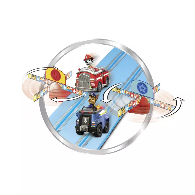 Toy Racetrack CARRERA FIRST Paw Patrol On the Track model 20063056 — children's slot car set