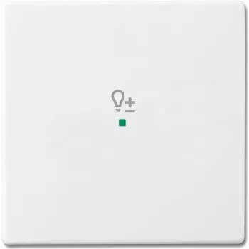 Busch-Jaeger 6220-0-0046 Cover Plate for Sensor Holder & -Socket White (2CKA006220A0046)