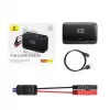 Portable charger Baseus Super Energy 6000 mAh — jump starter, LiPo 6000 mAh, 300 A start current, 150 PSI, built-in display & flashlight, USB-C + USB-A, black