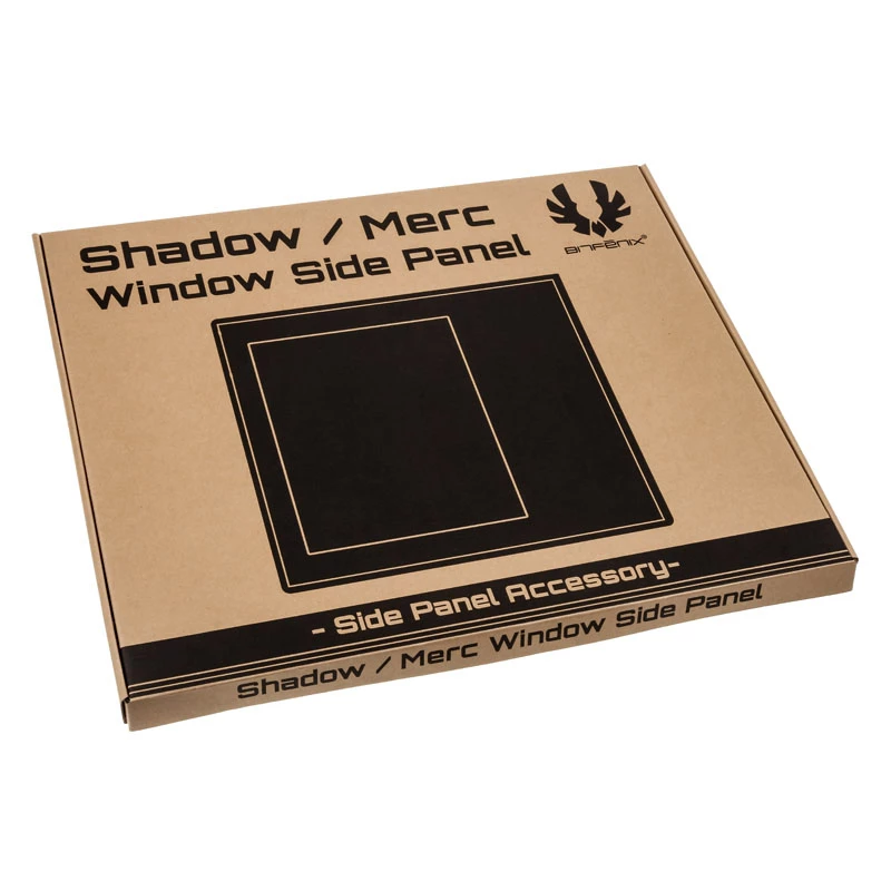 Side panel BitFenix BFC-SDO-150-KKWA-RP for Shadow series, black