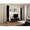 Cama Living room cabinet set VIGO 9 white/black gloss