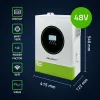 Qoltec hybrid solar inverter Off-Grid 11000W
