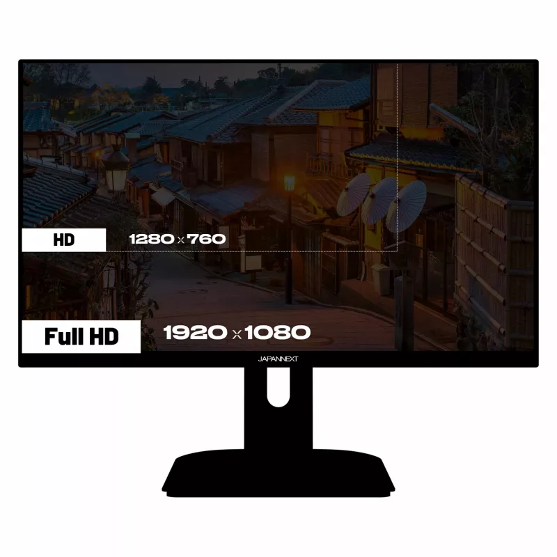 JAPANNEXT JN-IPS238FHD200F-HSP-CAMO computer monitor 61 cm (24 inch) 1920 x 1080 pixels Full HD LCD Black