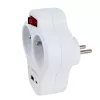 Esperanza ELK311W Electrical splitter 2 GN. USB-C USB-A ON. White