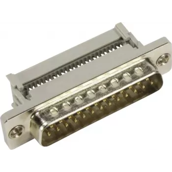 Harting D-SUB Pin Header 180 ° Number of Poles: 25 IDC 09 66 328 6700 1 pc(s) (09 66 328 6700)