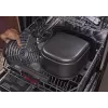Hot air fryer AEG AAF7SB — 6.9 L, 1700 W, digital touch control, black