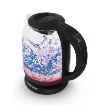 Esperanza EKK027 electric kettle 1.7 L 2200 W Black, Transparent