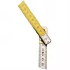 Folding ruler STANLEY 0-35-458, wooden, 2 m, 17 mm width, white/yellow