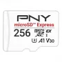 MicroSDXC memory card PNY microSD Express 256 GB UHS‑I Read 890 MB/s Write 750 MB/s U3 V30
