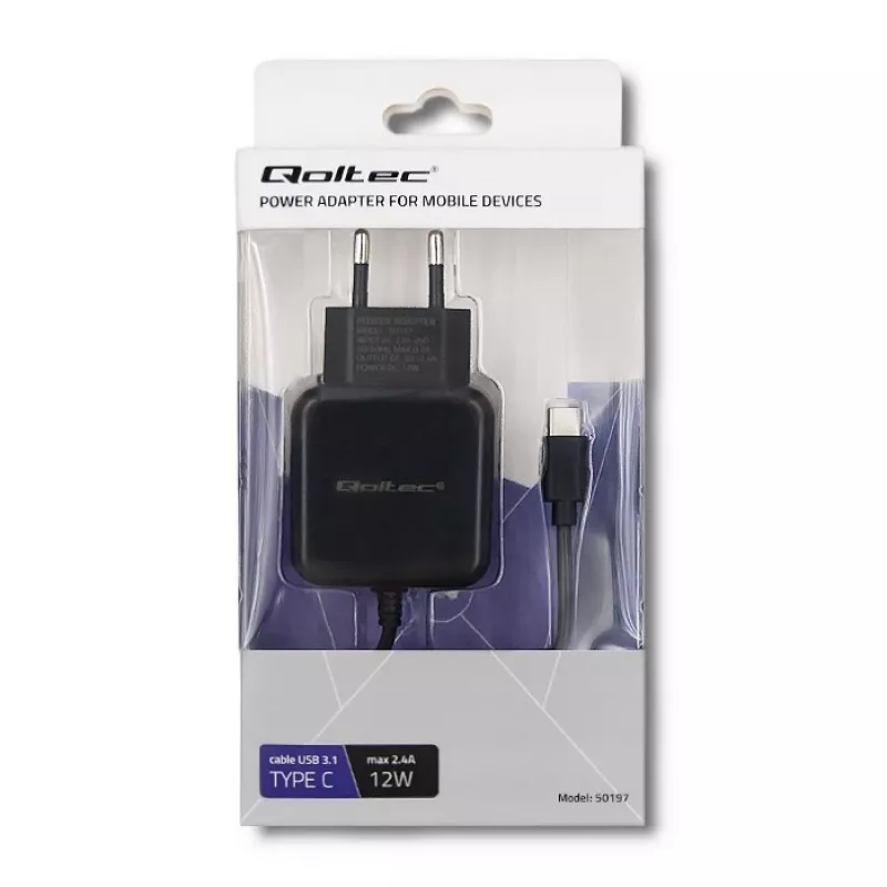 Charger Indoor Qoltec 50197
