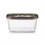 Caso Glass Vacuum Container with Plastic Lid | VacuBoxx Eco M | Transparent