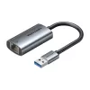 USB to Gigabit Ethernet Adapter Vention CEZ — Wired USB host interface, 1000 Mbit/s, Grey