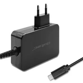 Qoltec PD 120W Turbo Fast Charger | 5-28V | 3-4.5A | USB-C | Black