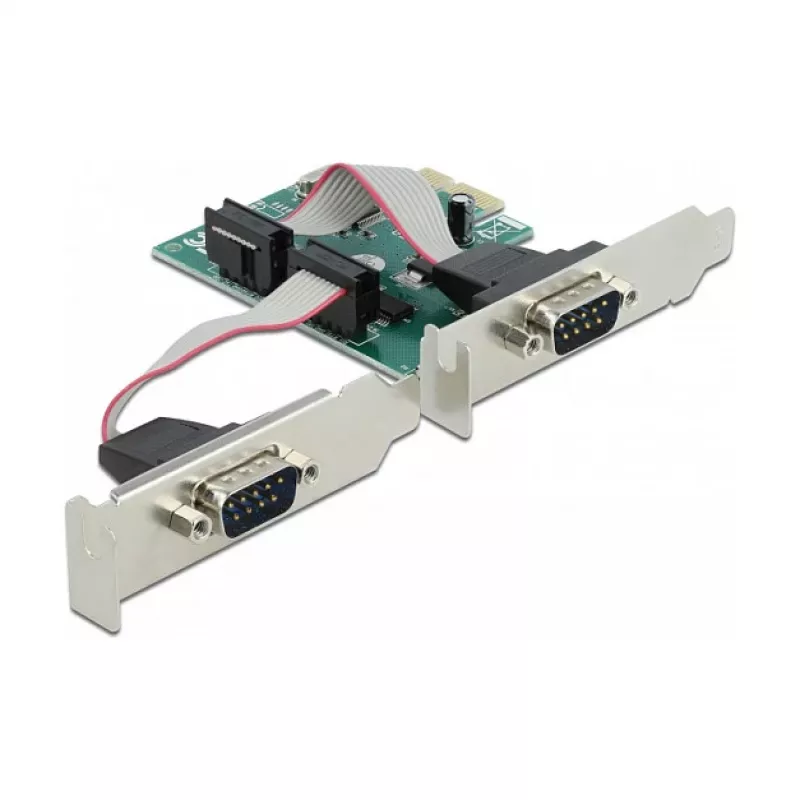 DeLOCK PCI Express x1 Card to 2 x Serial RS-232