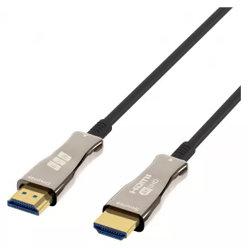 EFB Elektronik HDMI Fibre Optic Cable AOC Active 4K60Hz black - Digital/Display/Video - 50 m (HDMI-20-00010)