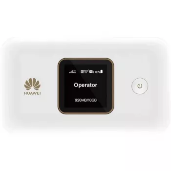 Portable tabletop router HUAWEI E5785-92C — Dual-band Wi‑Fi 5, LTE 4G, 1500 mAh battery, micro-USB, internal antenna
