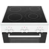 Bosch HKA090220 cooker Freestanding cooker Electric Ceramic hob White