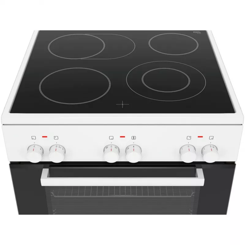 Bosch HKA090220 cooker Freestanding cooker Electric Ceramic hob White