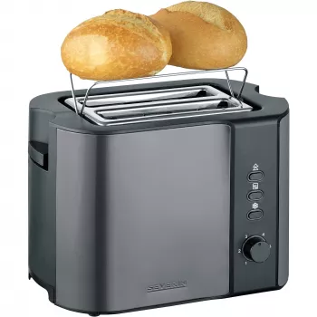 Toaster Severin AT 9573 2 slice 800 W Anthracite Black