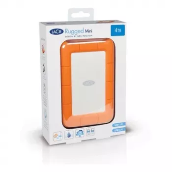 LACIE RUGGED MINI USB 3.0 2TB / Shock rain pressure resistant / 6,4cm 2,5Zoll