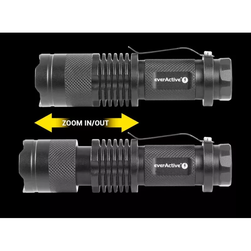 LED handheld flashlight everActive FL-180 Bullet with CREE XP-E2 LED