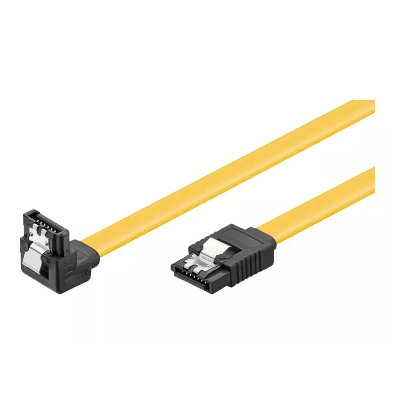 Wentronic Goobay HDD S-ATA Cable, 0.5 m - S-ATA L-Type > L-Type 90° (95020)
