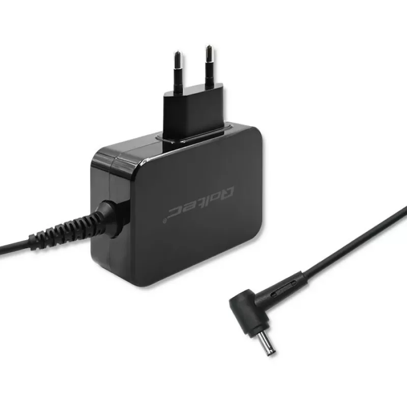 Power adapter QOLTEC 45W 19V for portable devices — replacement adapter 45 W 19 V