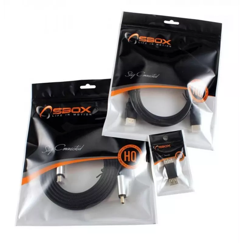Sbox USB A-MICRO USB M/M 1 M USB-1031
