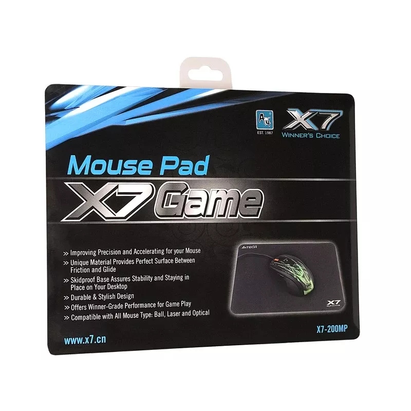 A4Tech X7-200MP Mouse Pad Black