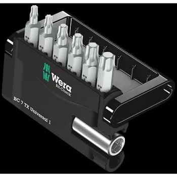 Wera Bit-Check 7 TX Universal 1 - Schraubendreher-Bitsatz - 7 Stücke (05056294001)