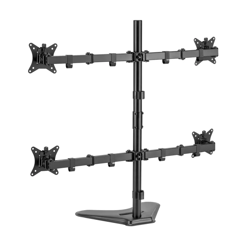 LCD mount SBOX LCD-F048-2 for 17–32 inch displays, supports 4×9 kg, VESA 100×100