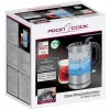 ProfiCook PC-WKS 1228 G electric kettle 0.5 L 1100 W Stainless steel, Transparent