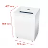 Shredder HSM Pure 740 Strip Cut 3.9 mm, 400 mm working width, shreds CDs and credit cards