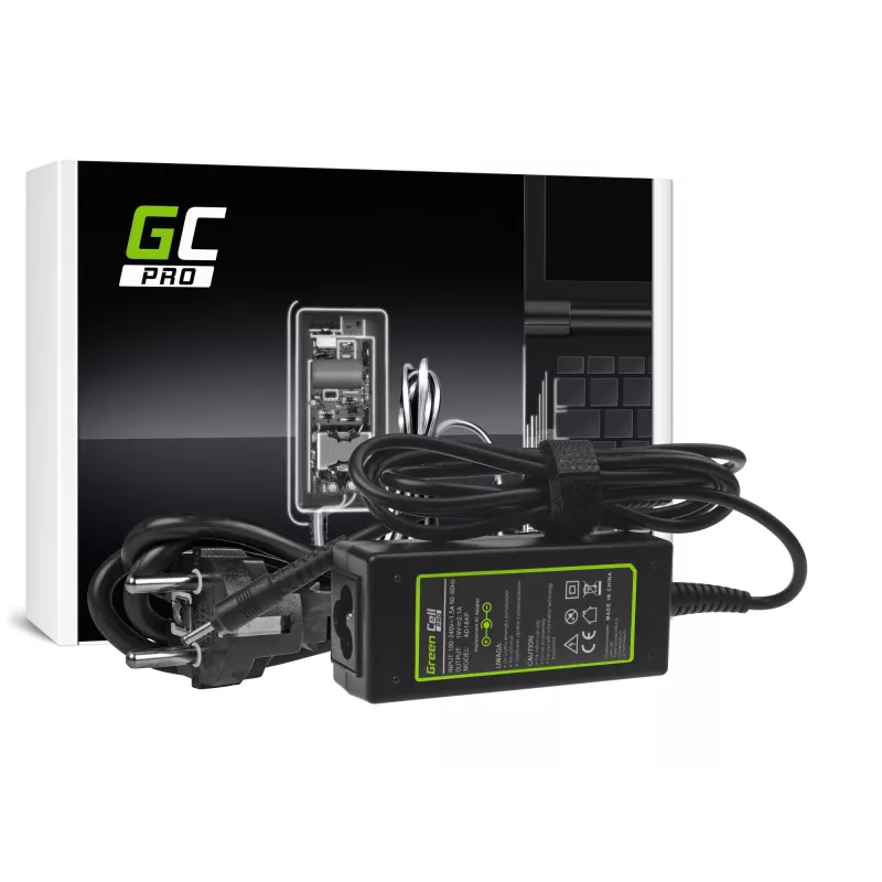 Power Adapter Green Cell AD18AP Indoor 40 W Black