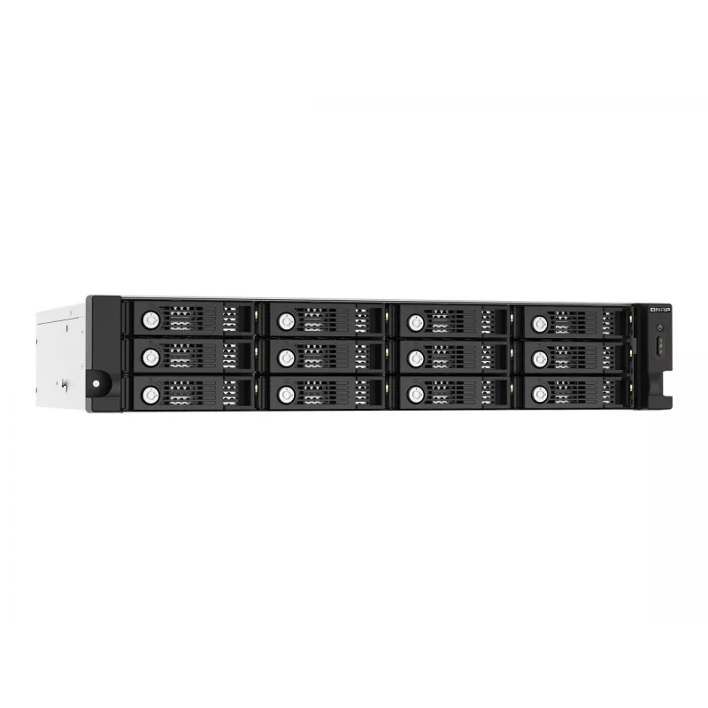QNAP TL-R1220Sep-RP HDD/SSD enclosure Black, Grey 2.5/3.5 inch