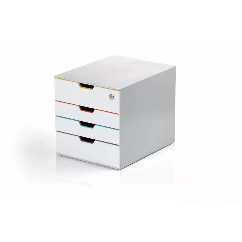 Durable VARICOLOR MIX 4 SAFE Grey Plastic 4 Drawers