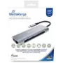 MEDIARANGE MRCS510 - USB 3.2 Gen 1 (3.1 Gen 1) Type-C - USB 3.2 Gen 1 (3.1 Gen 1) Type-A - USB 3.2 Gen 1 (3.1 Gen 1) Type-C - 3840 x 2160 Pixel - SD,SDHC,SDXC - 5000 Mbit/s - Silve