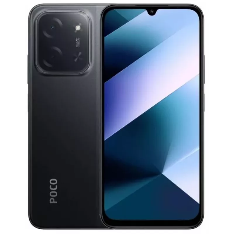 POCO C85 17.5 cm (6.9) Dual SIM 4G USB Type-C 8 GB 256 GB 6000 mAh Black
