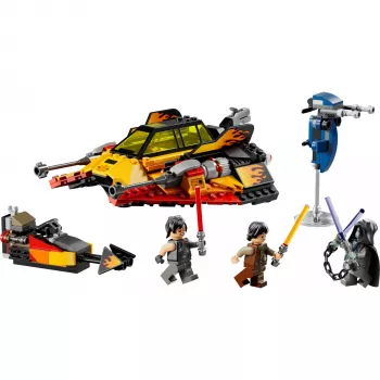 LEGO Star Wars Flame Speeder 75414 snow vehicle set — 349 pieces, 3 minifigures, age 7+