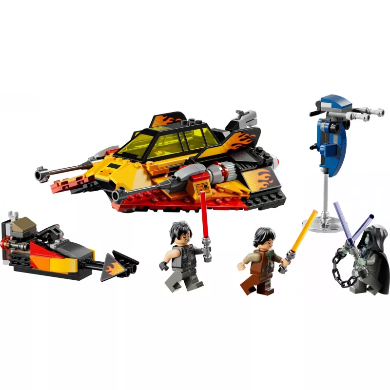 LEGO Star Wars Flame Speeder 75414 snow vehicle set — 349 pieces, 3 minifigures, age 7+