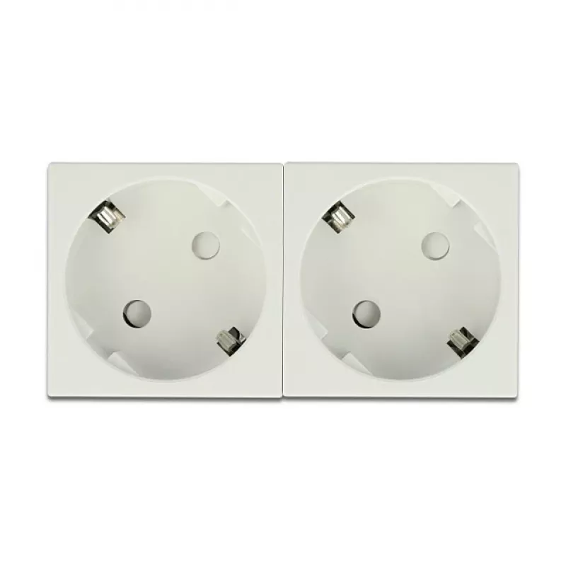Socket-outlet CEE 7/3 DELOCK 81322 — 3P+N+PE, 250 V, 16 A, ABS, white