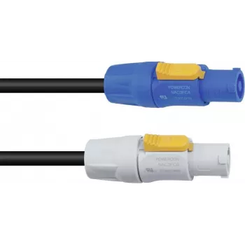 PowerCon cable PSSO 3023503K 3x1.5 mm 1 m — power connector cable for audio/video equipment