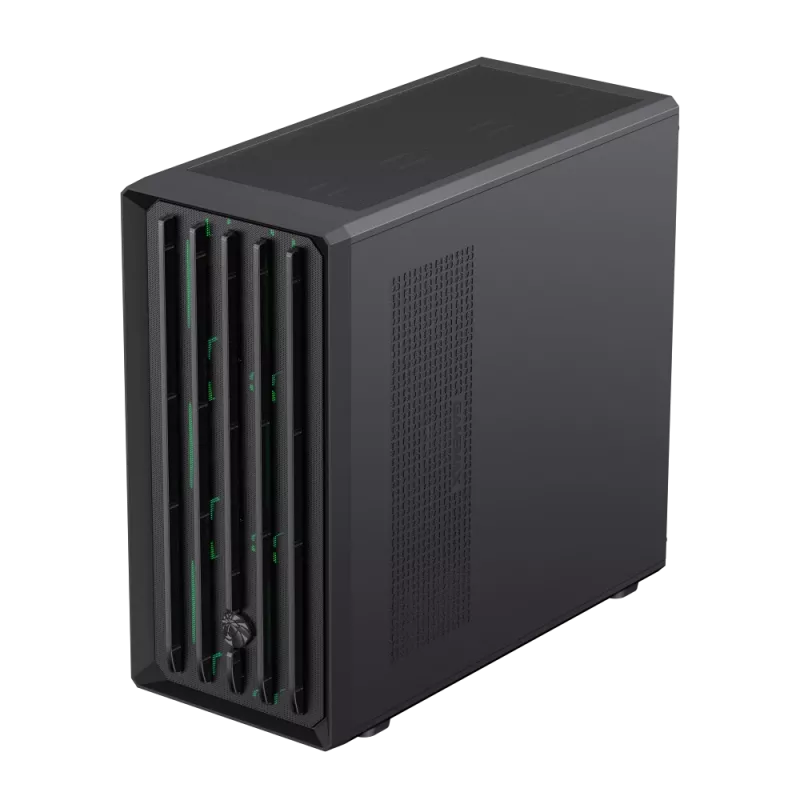 Gamemax Case | CLAW 460 BK | Black | Mid-Tower | Power supply included No