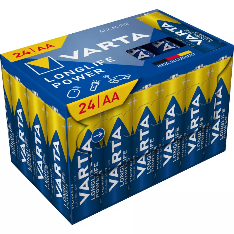 VARTA R6 alkaline batte ries(AA)Longlife power2