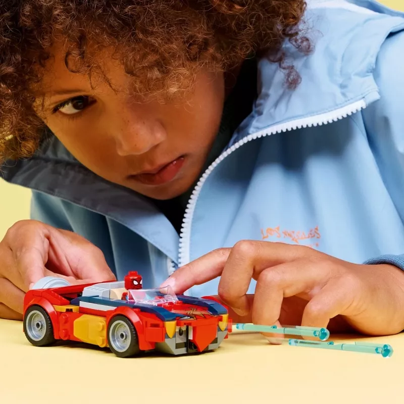 LEGO MARVEL 76336 Spider-Man Car vs. Venomized Wolverine