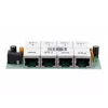 PoE injector Extralink 4-port 4x 100Mb/s RJ45, Fast Ethernet, 48 V, no case